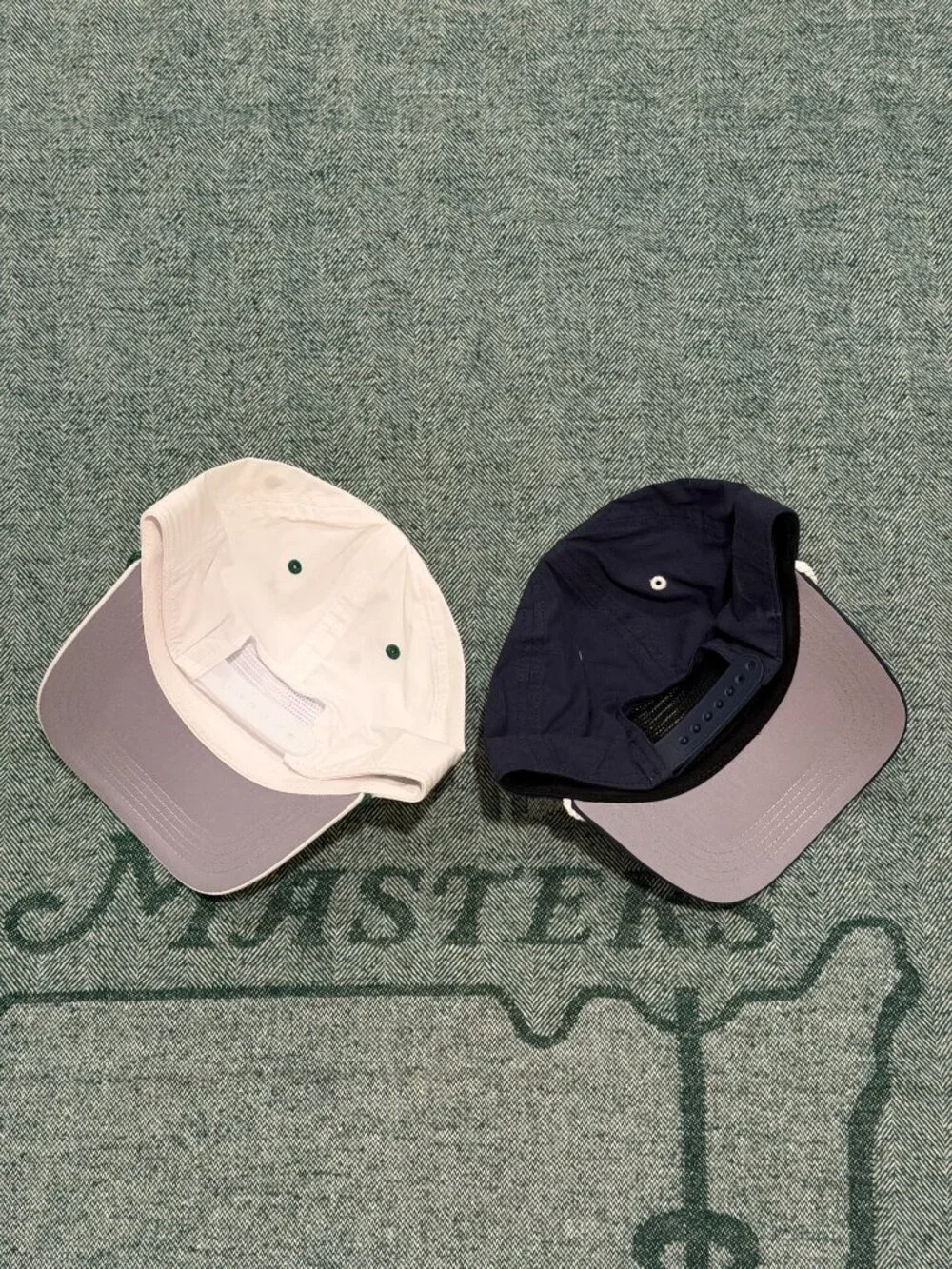 Masters Vintage Rope Adjustable Hat American Needle White/Navy Bundle